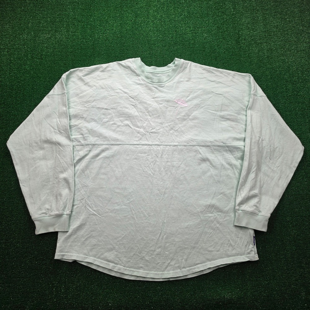 Sur La Mer Biarrits France Spirit Jersey Unisex XL Mint Green Surf Town - Picture 3 of 10